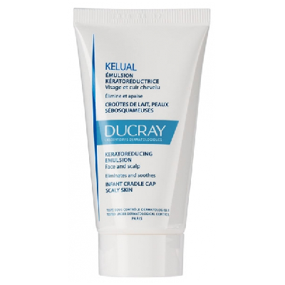 Emulsion Keratoreductrice Croutes De Lait Nourrisson Visage Et Cuir Chevelu 50ml Kelual Ducray
