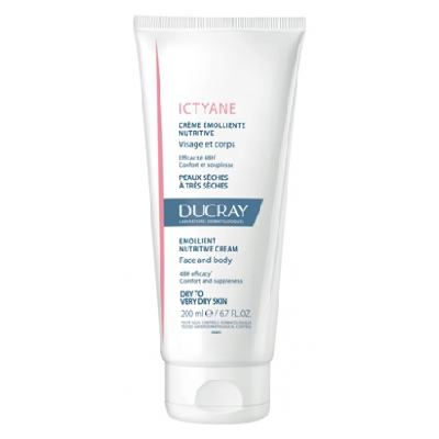 Creme Emolliente Nutritive Peaux Seches A Tres Seches 200ml Ictyane Ducray
