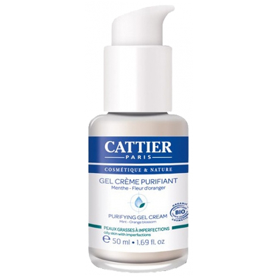 Gel Creme Purifiant Peaux Grasses A Imperfections Bio 50ml Cattier Gel Creme Purifiant Peaux Grasses A Imperfections Bio 50ml Cattier