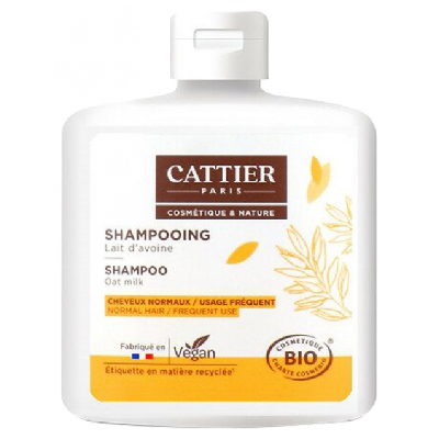 Usage Frequent Lait d'Avoine Bio 250ml Shampooing Cattier
