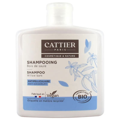 Anti-dandruff Willow Bark Organic 250ml Cattier