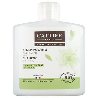 Greasy Scalp Green Clay Organic 250 ml Cattier