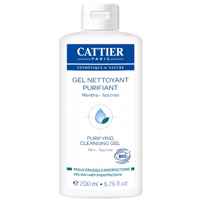 Cattier Gel Nettoyant Purifiant Bio 200 ml Cattier Gel Nettoyant Purifiant Bio 200 ml