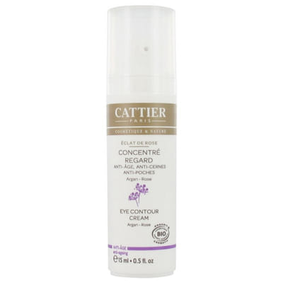Eclat De Rose Concentre Regard Anti Age Bio 15ml Cattier
