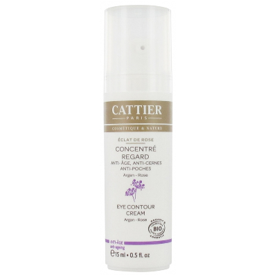 Eclat De Rose Concentre Regard Anti Age Bio 15ml Cattier