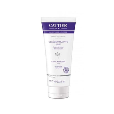 Grains De Lumiere Gelee Exfoliante Visage Bio 75ml Cattier