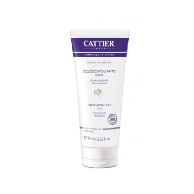 Grains De Lumiere Gelee Exfoliante Visage Bio 75ml Cattier