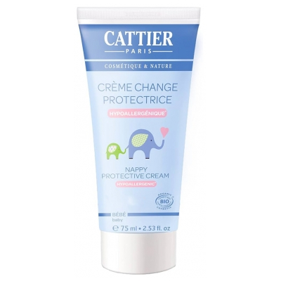 Creme Pour Le Change Protectrice Hypoallergenique Bio 75ml Bebe Cattier