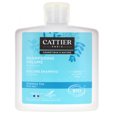 Volume Cheveux Fins Bio 250ml Shampooing Cattier
