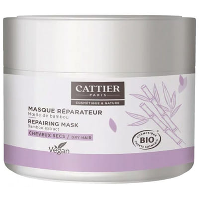 Repairing Mask for Dry Hair Organic 200ml Cattier