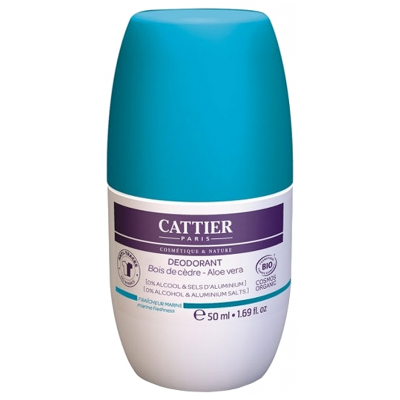 Deodorant Roll On Fraicheur Marine Bio 50 ml Cattier Deodorant Roll On Fraicheur Marine Bio 50 ml Cattier