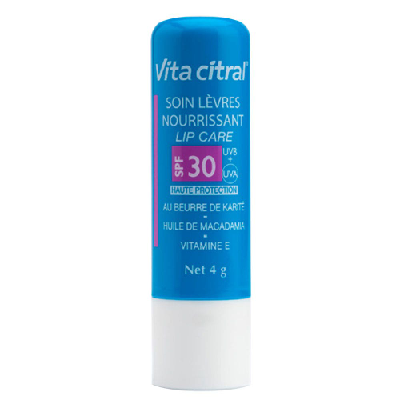 Stick lèvres Nourrissant SPF30 4g Vita Citral Stick lèvres Nourrissant SPF30 4g Vita Citral