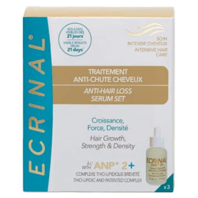 Ecrinal Intensive Hair Care ANP 2+ Anti-Hair Loss Treatment 3 x 50 ml