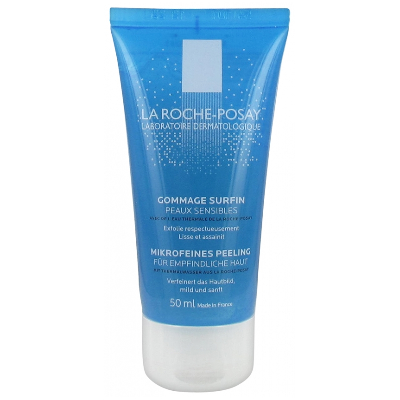 Gommage Surfin Exfoliant Doux Visage 50ml Toilette Physiologique Peau sensible La Roche-Posay