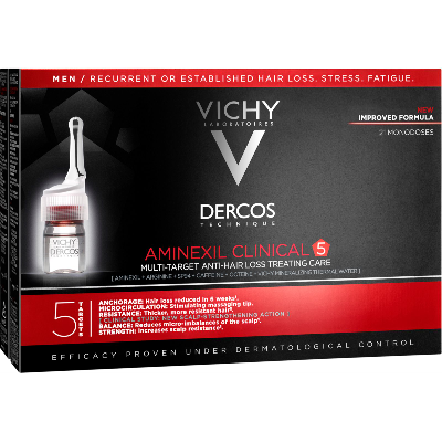 Aminexil Clinical 5 Homme 21x6ml Dercos Vichy
