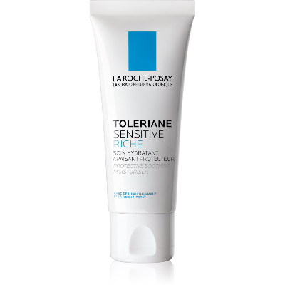 Crème visage hydratante apaisante riche 40ml Toleriane Sensitive La Roche-Posay Crème visage hydratante apaisante riche 40ml Toleriane Sensitive La Roche-Posay