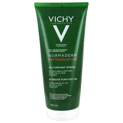 Gel Nettoyant Intense Phytosolution 200ml Normaderm Peaux Grasses Vichy Gel Nettoyant Intense Phytosolution 200ml Normaderm Peaux Grasses Vichy