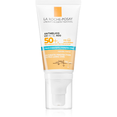 Crème solaire hydratante teintée avec parfum Très haute protection SPF 50+ 50ml La Roche-Posay Crème solaire hydratante teintée avec parfum Très haute protection SPF 50+ 50ml La Roche-Posay