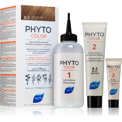 Phyto Color teinte 8.3 Light Golden Blond Phyto Color teinte 8.3 Light Golden Blond