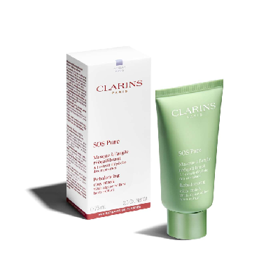 Clarins SOS Pure Masque à l’argile rééquilibrant 75 ml Clarins SOS Pure Masque à l’argile rééquilibrant 75 ml