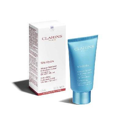 Clarins SOS Hydra Masque fraîcheur hydratant intense 75ml Clarins SOS Hydra Masque fraîcheur hydratant intense 75ml