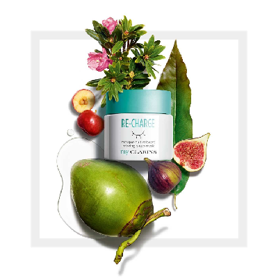 Clarins My RE-CHARGE Relaxing Sleep Mask Masque hydratant Femmes 50 ml Crème