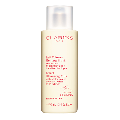 Clarins Velvet Cleansing Milk Lait nettoyant Femmes 400 ml Clarins Velvet Cleansing Milk Lait nettoyant Femmes 400 ml