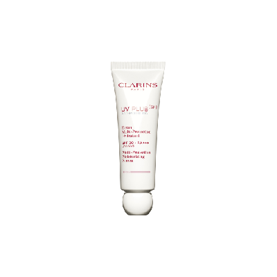 Clarins UV PLUS Anti-Pollution Rose crème hydratante pour le visage Femmes 50 ml Gel