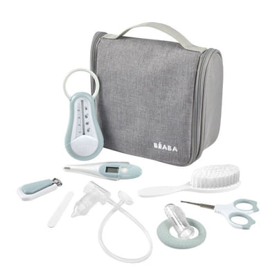 BEABA 920381 Toiletry Bag and Vanity Blue, Green