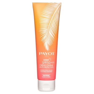 Payot Sunny Crème Divine L'Invisible Ecran Solaire Visage & Corps SPF50 150 ml