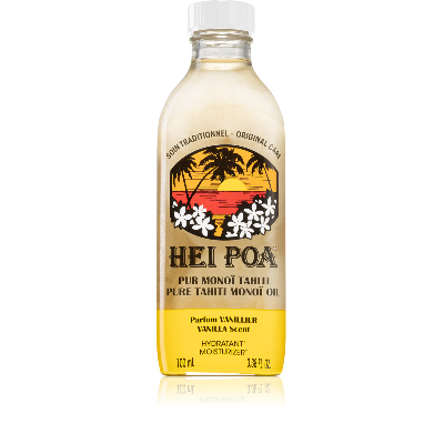 Pur Monoi Tahiti Parfum Vanillier 100ml Hei Poa Pur Monoi Tahiti Parfum Vanillier 100ml Hei Poa