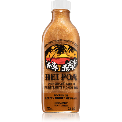 Hei Poa Pure Tahiti Monoï Oil Golden Mother of Pearl 100 ml Hei Poa Pure Tahiti Monoï Oil Golden Mother of Pearl 100 ml