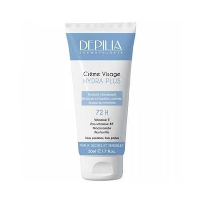 Depilia creme visage hydra plus 50ml