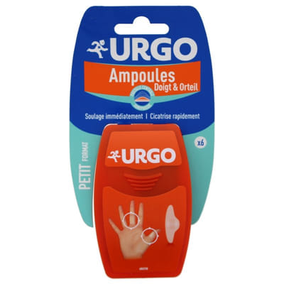 Finger And Toe Ampoules 6 Dressings Small Size 6.1 X 2.5 Cm Urgo