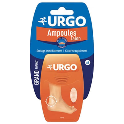 Urgo Blisters Heel Treatment 5 Large Format Dressings