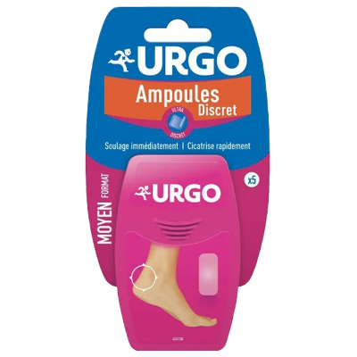 Ampoules ultra-discret moyen format x5 Urgo Ampoules ultra-discret moyen format x5 Urgo