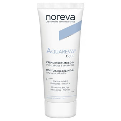 Rich Moisturizing Cream 24h 40ml Aquareva Noreva
