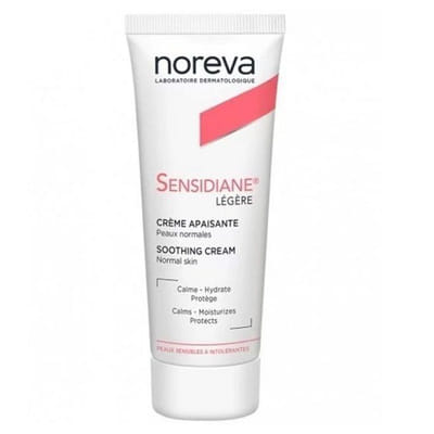 Soothing Light Cream Normal Skin 40ml Sensidiane Noreva
