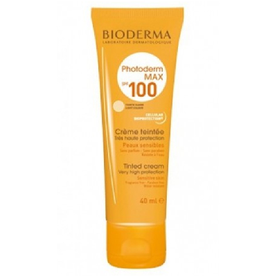 BIODERMA PHOTODERM MAX CREME TEINTE CLAIRE SPF 100, 40ML