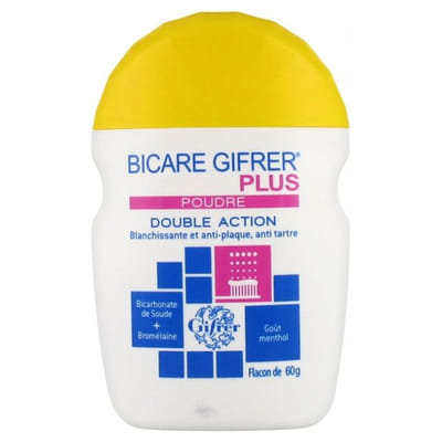 Baking Soda Double Action 60g Bicare Plus Gifrer