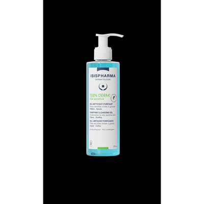 Purifying Cleansing Gel Sensitive Mixed To Oily Skin 250ml Teen Derm Isispharma