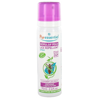 Spray Lice-repellent Repulsif 75ml Anti-Poux Puressentiel