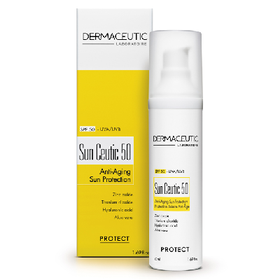 Dermaceutic Sun Ceutic 50+ Protection Solaire Anti-Âge SPF50+ 50ml