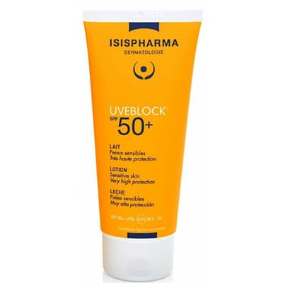 حليب حماية عالية جداً SPF50+ للبشرة الحساسة 100مل يوفبلوك إيسيسفارما