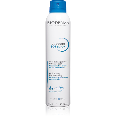 Spray anti-démangeaison 200ml Atoderm Peaux très sèches à tendance à l’eczéma atopique Bioderma