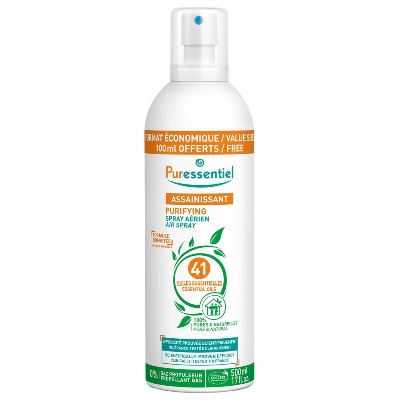 Puressentiel Assainissant Spray Aérien aux 41 Huiles Essentielles 500 ml