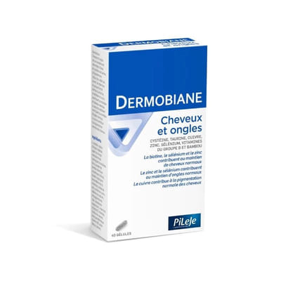 Hair and Nails 40 Capsules Dermobiane Hair And Nails Pileje