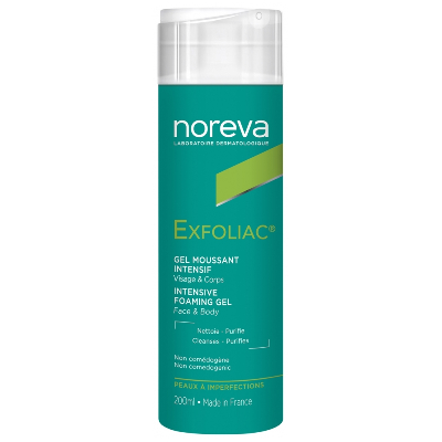 Gel Moussant Intensif 200ml Exfoliac Noreva