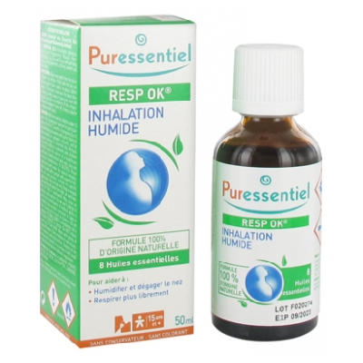 Puressentiel Resp OK Inhalation Humide 50 ml Puressentiel Resp OK Inhalation Humide 50 ml