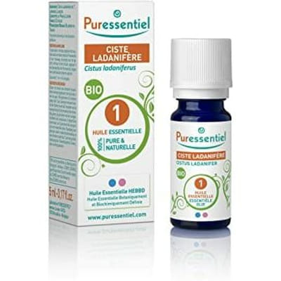 Cistus Ladanifer Organic 5 ml Essential Oils Puressentiel